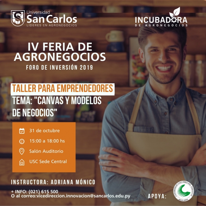 Taller: &quot;CANVAS y Modelos de Negocios&quot;