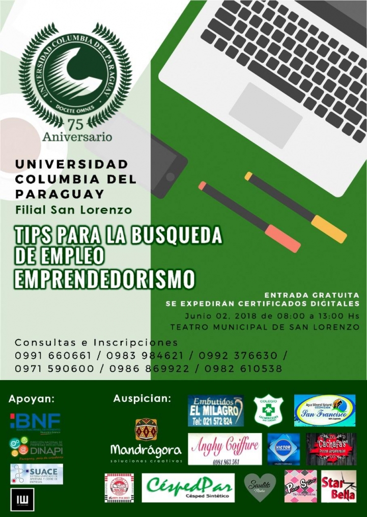 Seminario sobre Emprendedurismo y búsqueda de empleo