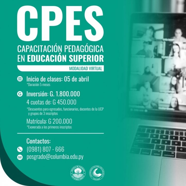 Capacitación Pedagógica en Educación Superior 2022