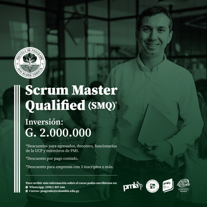 Certificación Scrum Master Qualified (SMQ)®