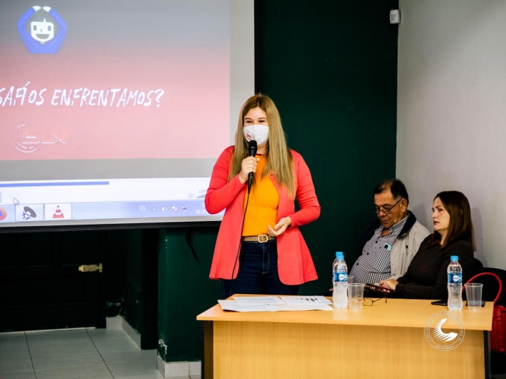 Periodistas de San Lorenzo brindaron charla sobre &quot;Prensa digital en tu ciudad&quot;