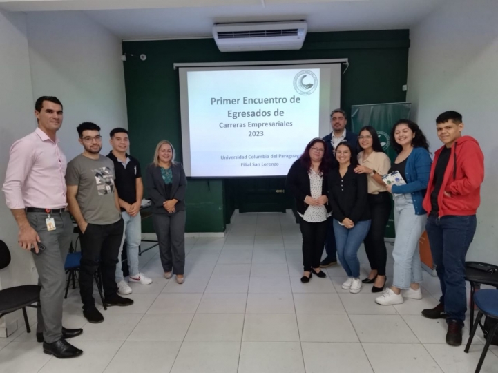 Primer encuentro de egresados de las carreras Empresariales, filial San Lorenzo