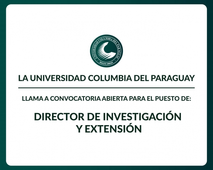 Director de Investigación y Extensión