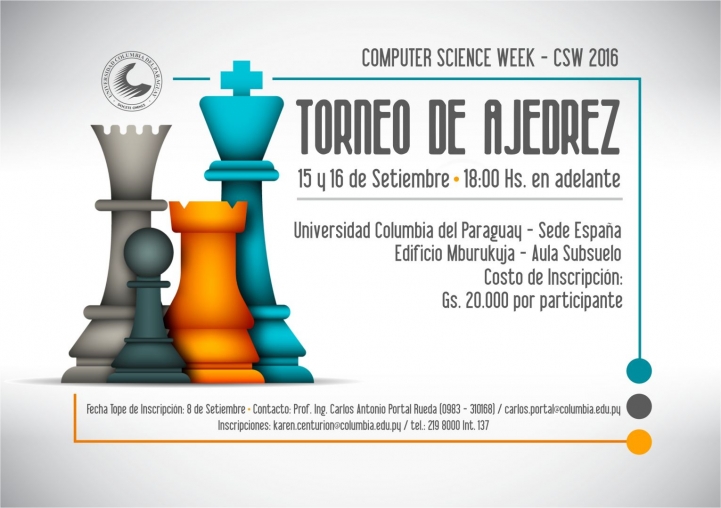 Invitación al Computer Science Week 2016