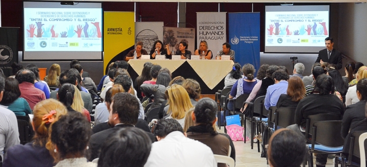 Universidad Columbia Sede del I Seminario Nacional Sobre Defensoras y Defensores de Derechos Humanos