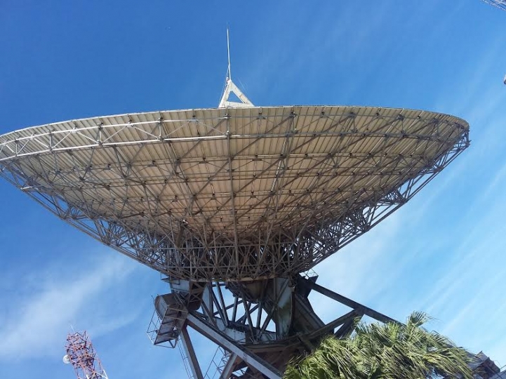 Alumnos de la Sede San Lorenzo visitan museo de la Estación Terrena de Telecomunicaciones