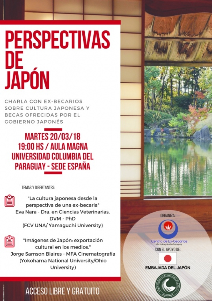 Ex-becarios de Japón realizan charlas culturales