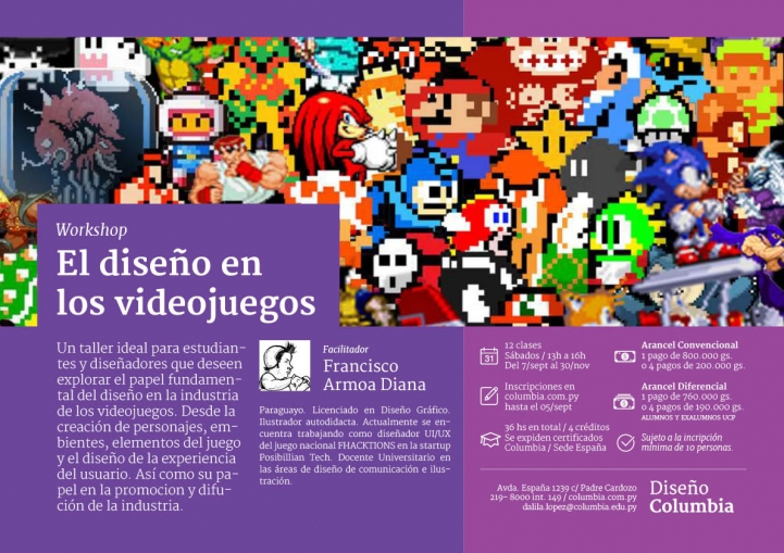 El diseño en los videojuegos / ABIERTO