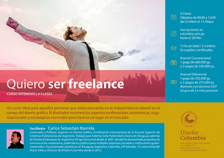 A 1 semana del workshop: Quiero ser Freelance.