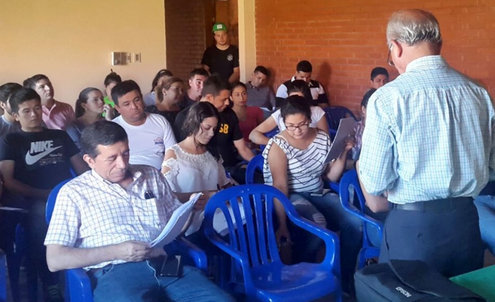 Actividad con la Cooperativa Manduvirá Ltda.