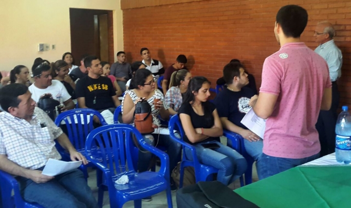 Actividad con la Cooperativa Manduvirá Ltda.