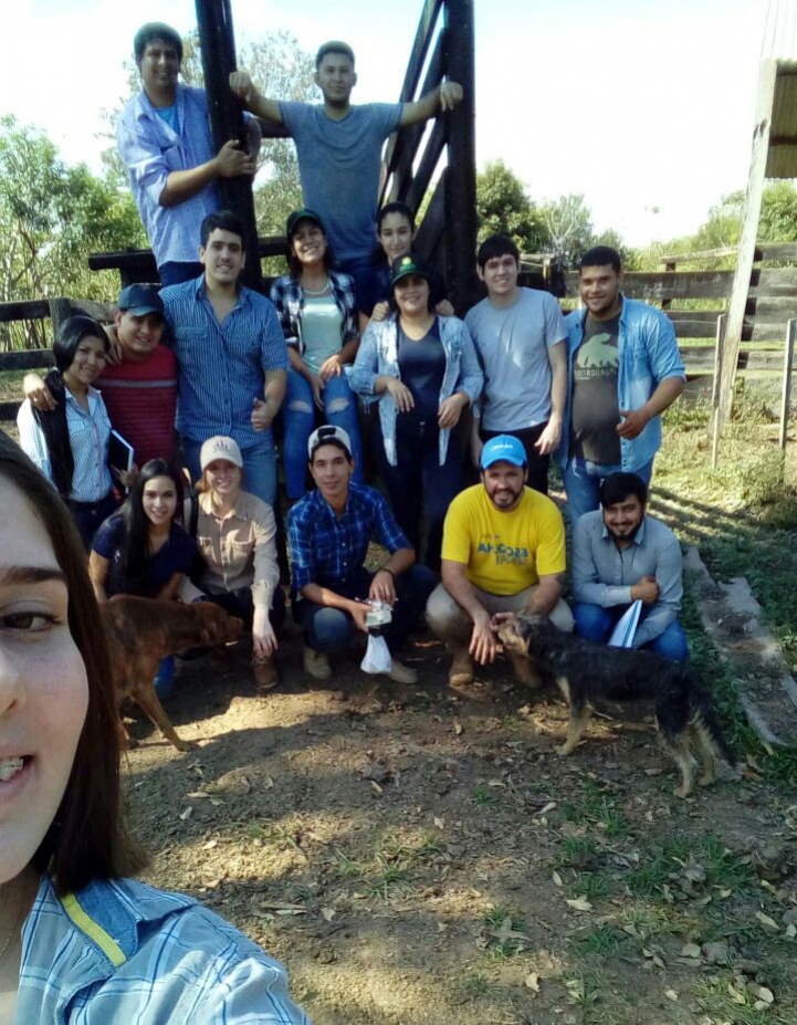 Salida de Campo en San José de los Arroyos, Caaguazú